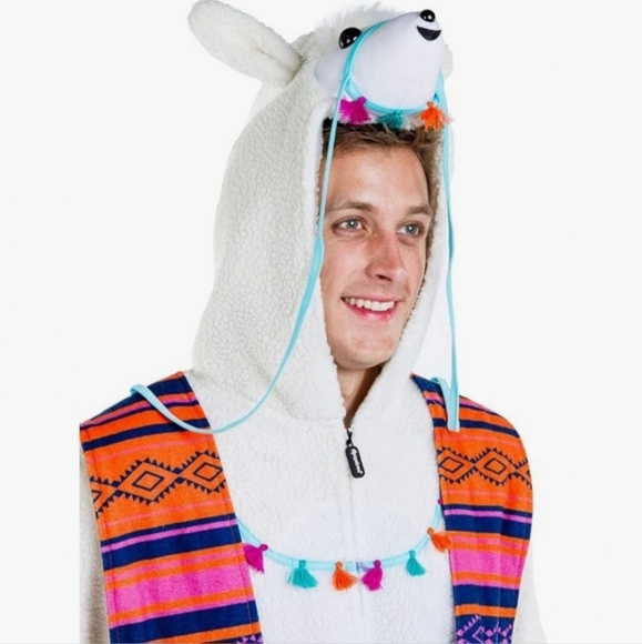 Tipsy Elves Size M Unisex LLAMA Costume NWOT - Picture 2 of 5